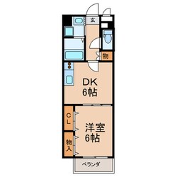 エクスクルーシヴダイゴの物件間取画像